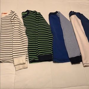 4 Gymboree thermal boy long sleeves